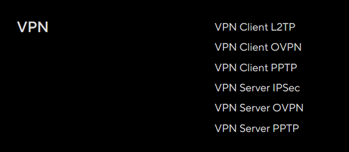 روتر ایسوس VPN