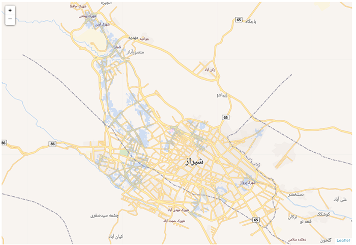 مناطق پوشش دهی 5G شیراز