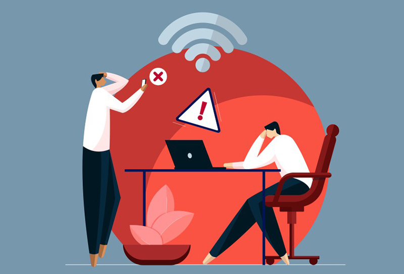 اشتباه وای فای خانگی