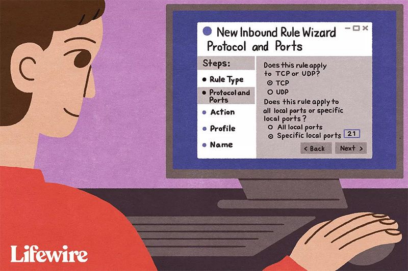 آموزش پورت فورواردینگ