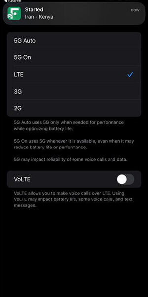 فعال شدن 5G ایران برای آیفون