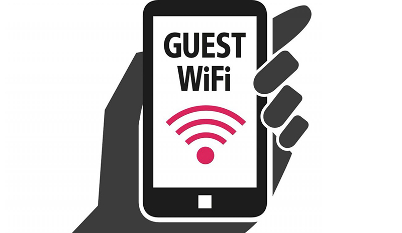 ساخت شبکه مهمان