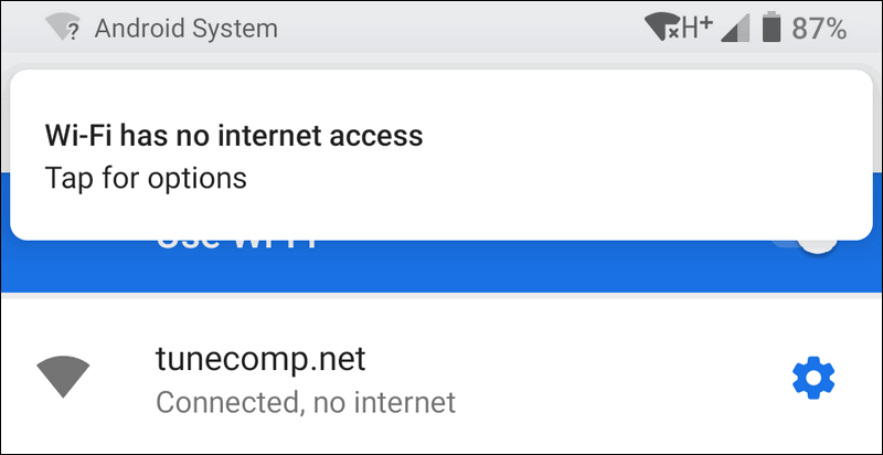 دسترسی به اینترنت در شیائومی