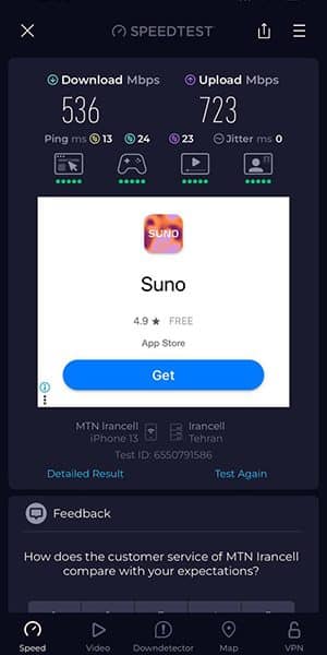 تست FTTH ایرانسل اراک