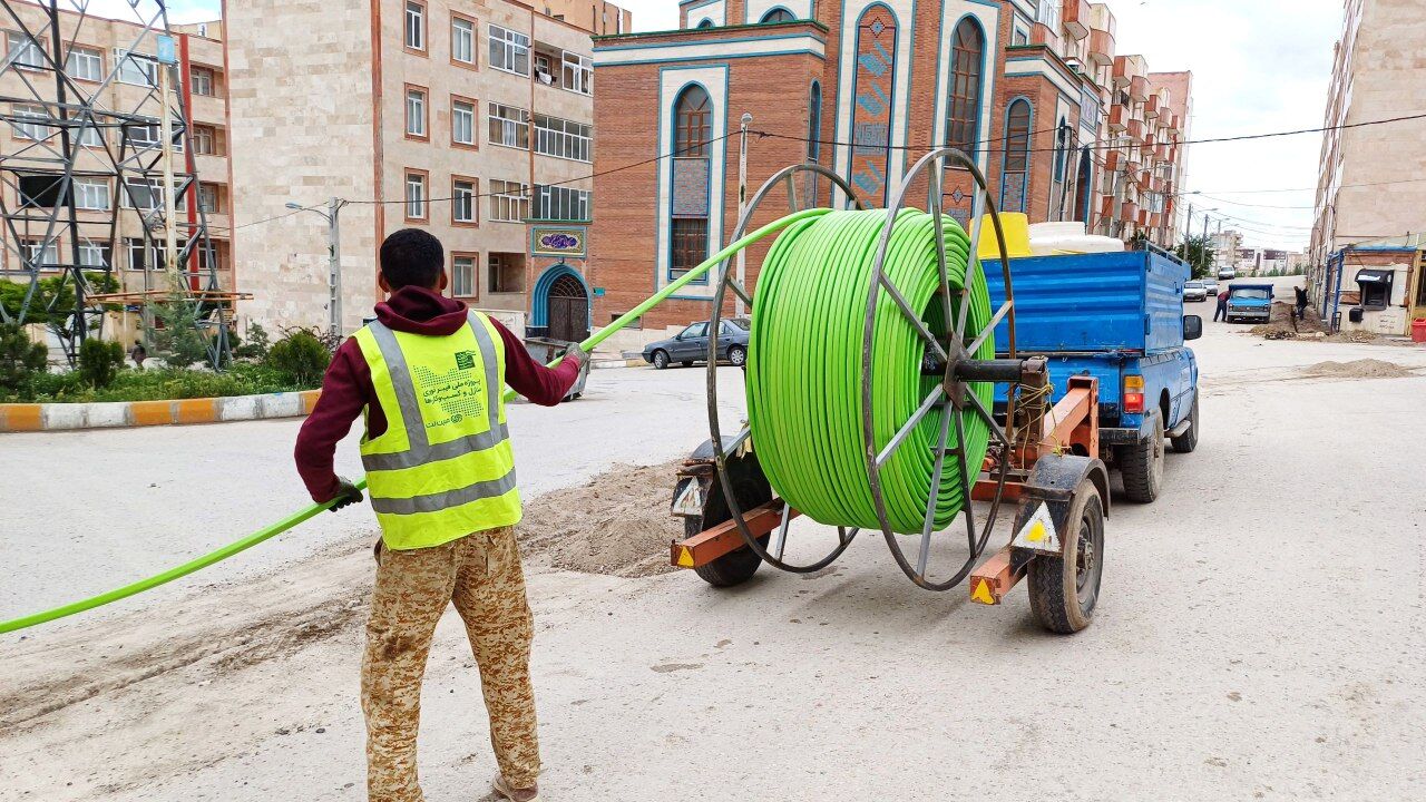 شهرهای تحت پوشش فیبر نوری