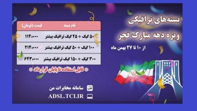 بسته تخفیفی مخابرات
