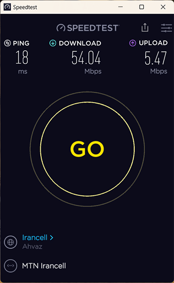 تست ایرانسل 77ux100