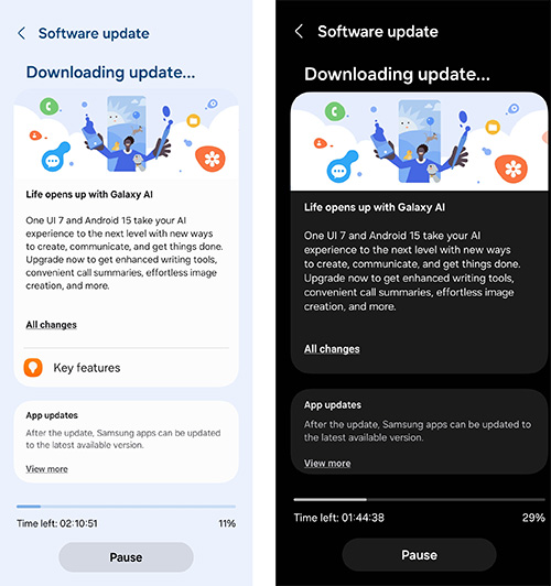 آپدیت One UI 7 ایران