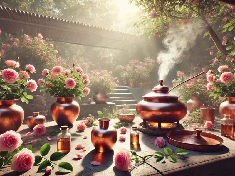 خواص گلاب برای گوارش