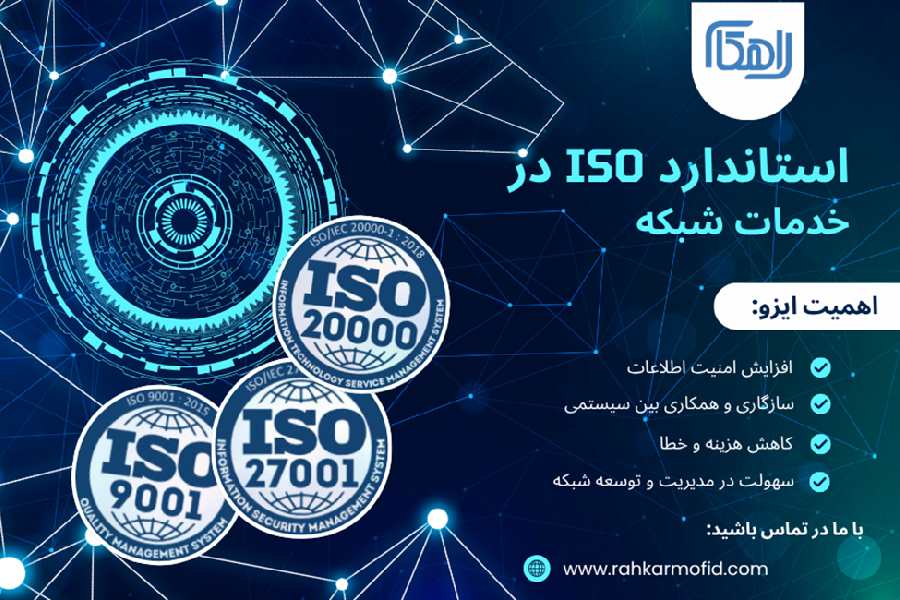 استانداردهای ISO در خدمات شبکه