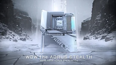 مادربورد گیگابایت X870 Aorus Stealth ICE