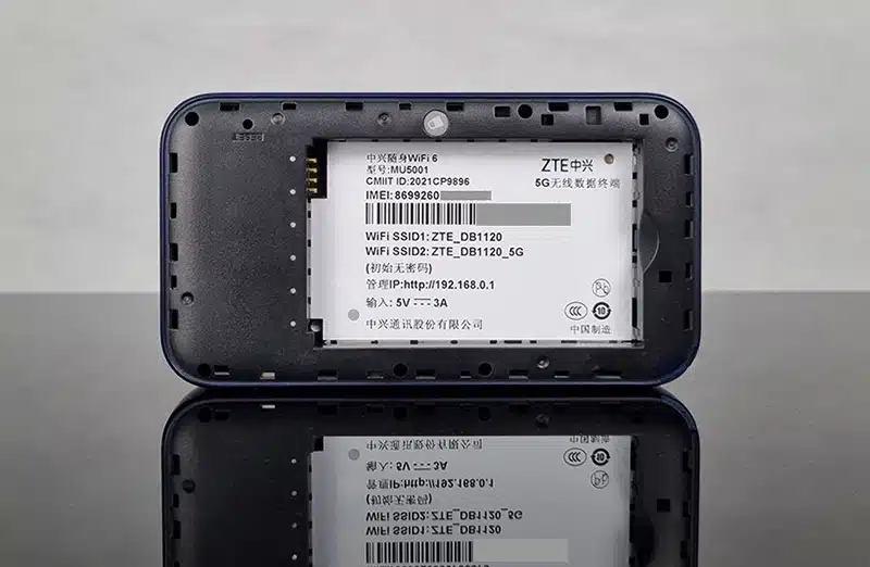 باتری مودم ZTE MU5001U