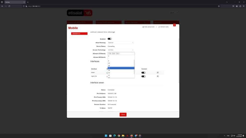پنل مودم Vantiva MGA5331