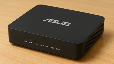 مودم فیبر نوری ایسوس