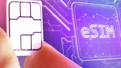 پشتیبانی گوشی از esim