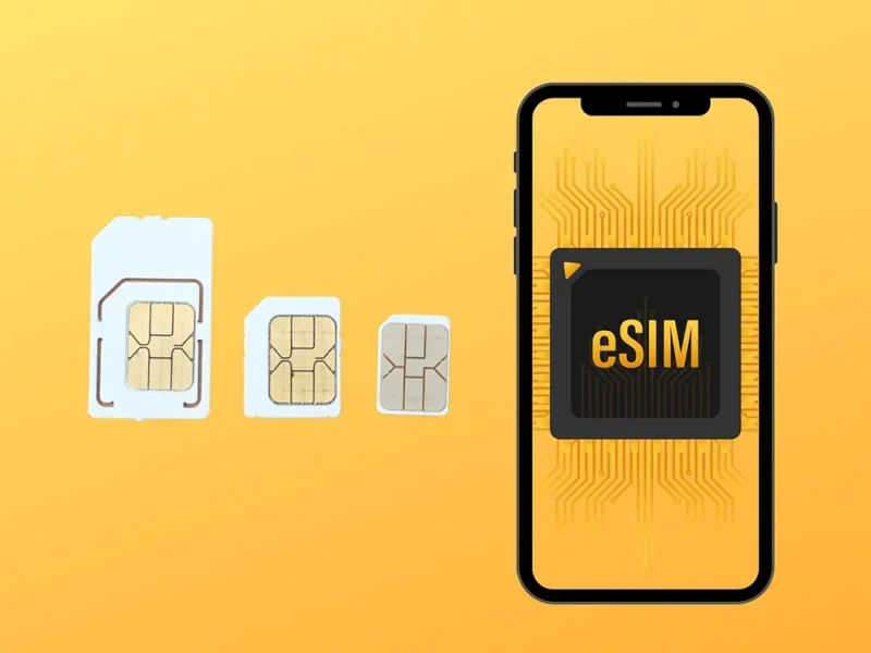 پشتیبانی از eSIM