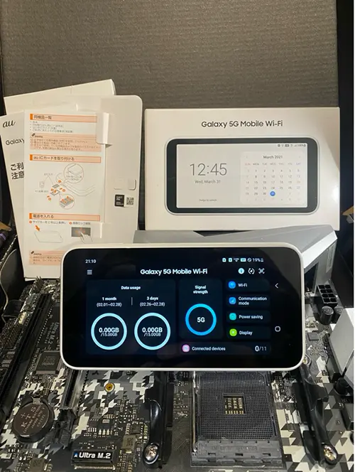 مودم 5G سامسونگ Galaxy scr01