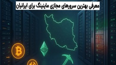 تصویری نمادین از استخراج ارزدیجیتال در ایران