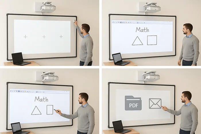 کاربردهای خلاقانه تخته هوشمند