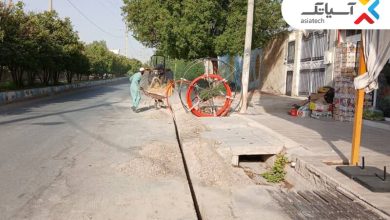 مناطق تحت پوشش فیبر نوری آسیاتک