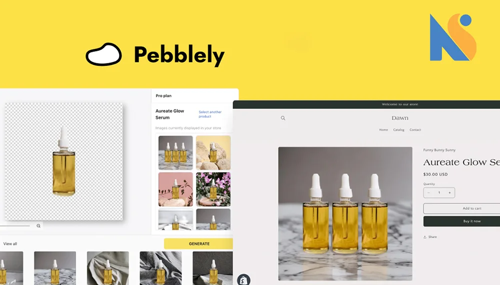 هوش مصنوعی Pebblely