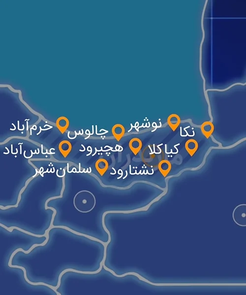 مازندران فیبر نوری آسیاتک