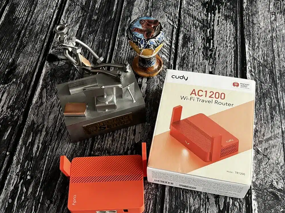 جعبه باز روتر کیودی TR1200