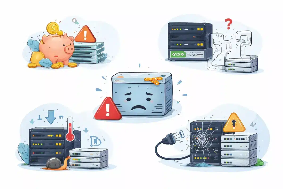 اشتباهات رایج در انتخاب هاست برای سایت دانلود فیلم