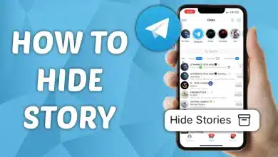 ترفند مخفی کردن استوری تلگرام